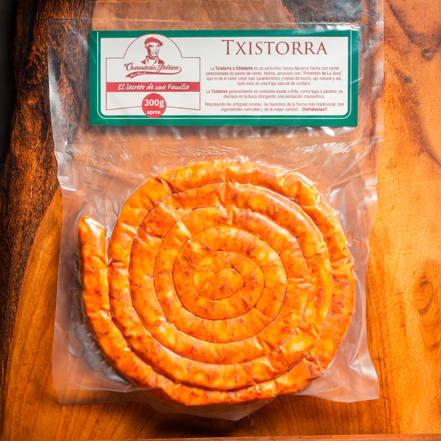 Txistorra 300 g Charcutería Ibérica 2