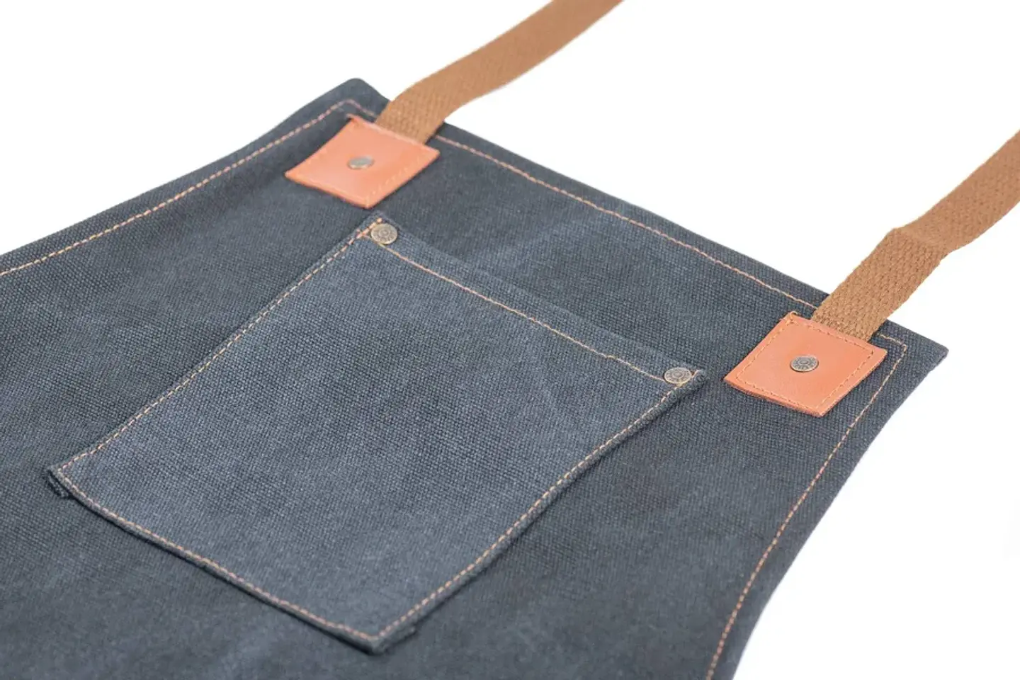 Pechera Parrillera Criolla Negra Ajustable Feroz 6