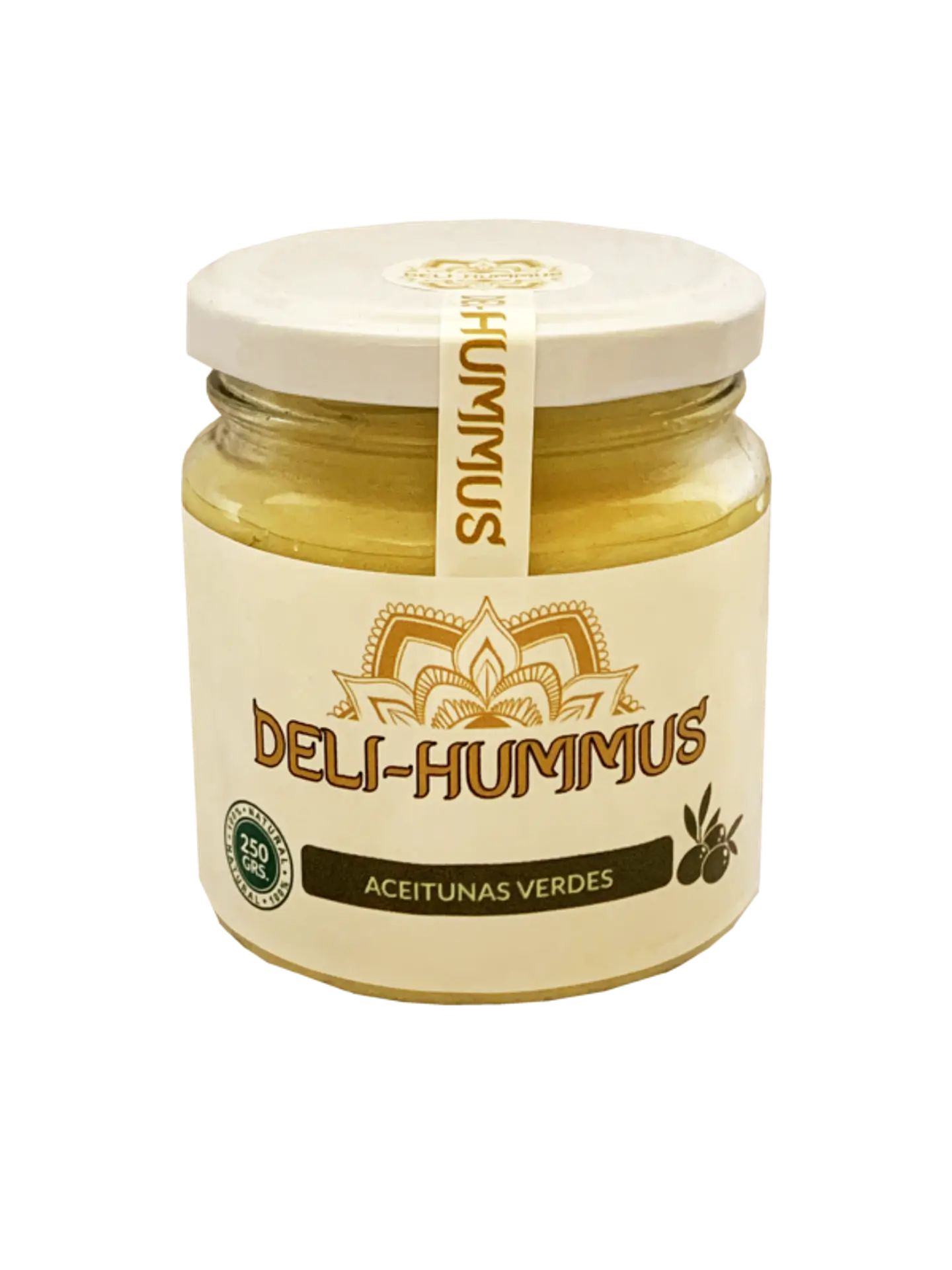 Hummus con Aceitunas Verdes Deli Hummus 1