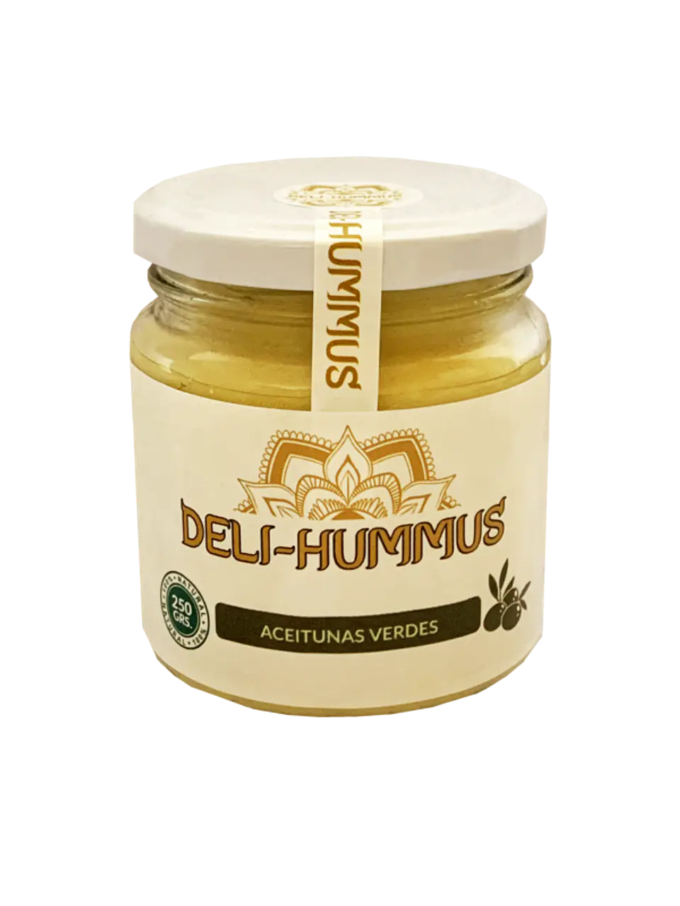 Hummus con Aceitunas Verdes Deli Hummus 1