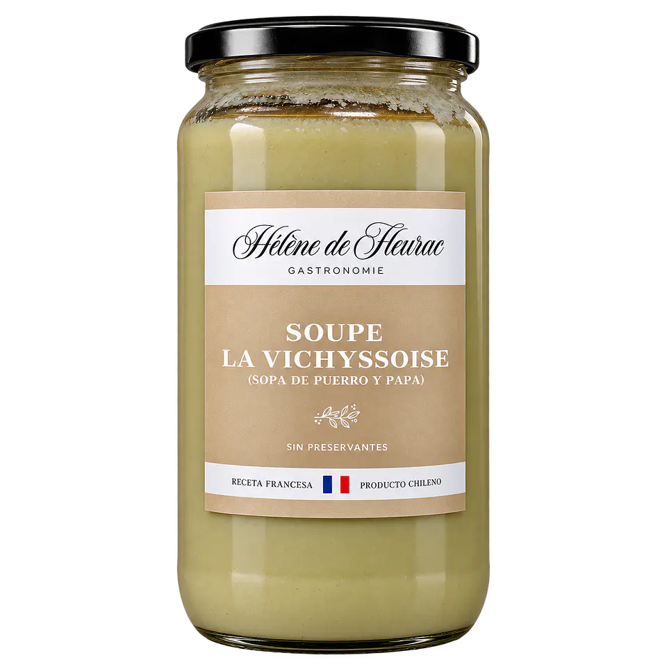 Soupe la Vichyssoise (sopa de Puerro y Papas) Helen de Fleurac 1