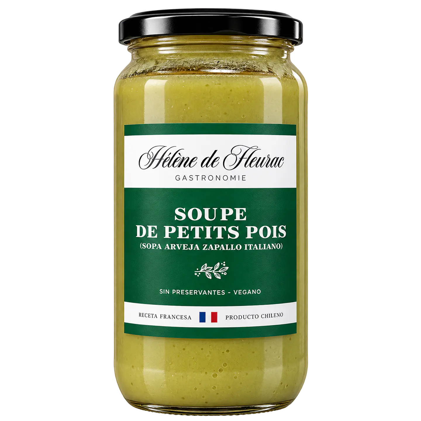 Soupe Petits Pois ( Sopa Arveja y Zapallo Italiano) Helen de Fleurac 1
