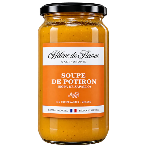 Soup de Potiron (sopa de Zapallo) Helen de Fleurac