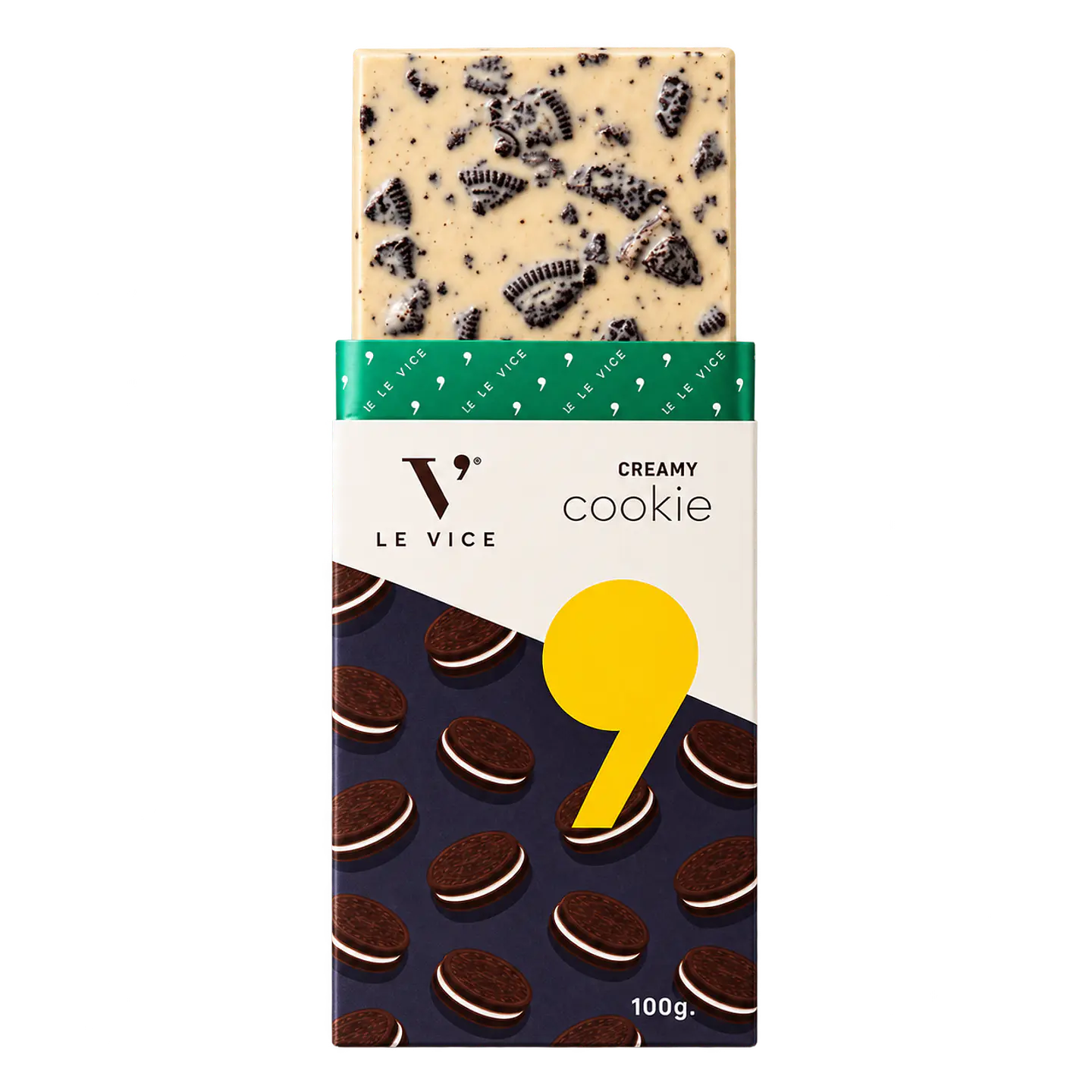 Tableta Chocolate Cookie 100 g Le Vice 1