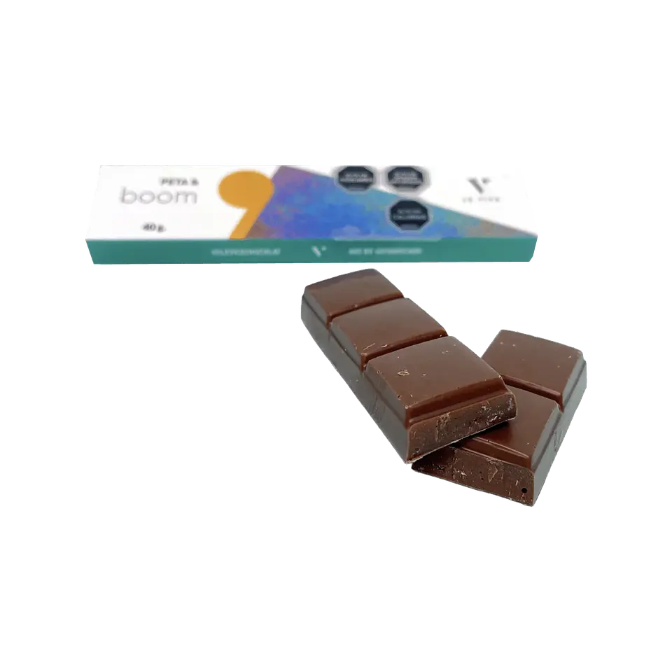 Barra Chocolate Peta & Boom 40 g Le Vice 1