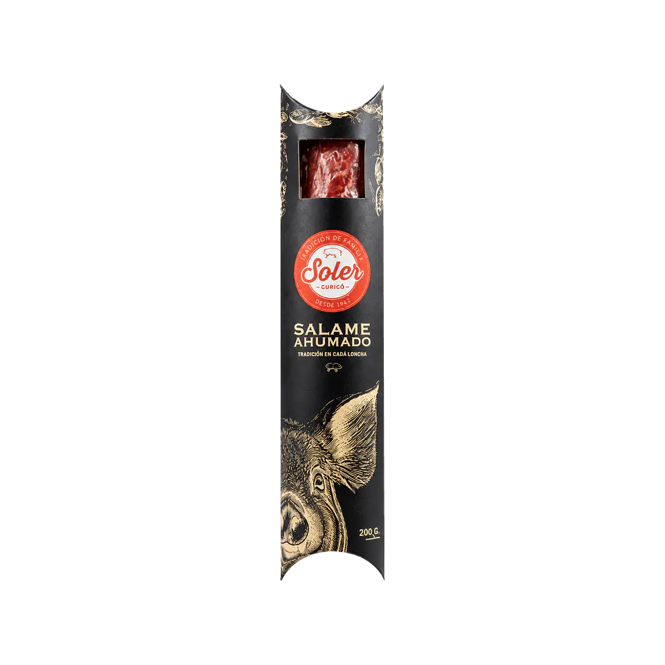 Salame Ahumado 200 g Soler 1