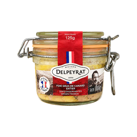 Foi Gras de Canard 125 g Delpeyrat
