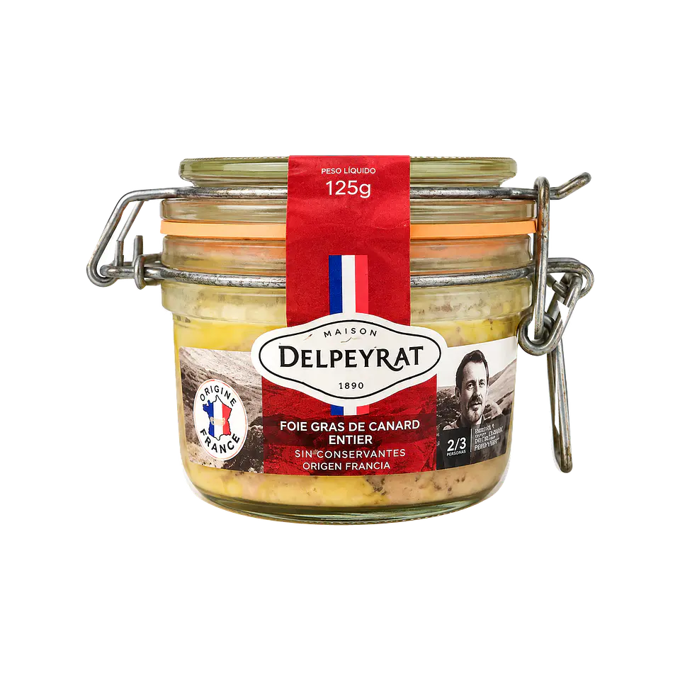 Foi Gras de Canard 125 g Delpeyrat 1