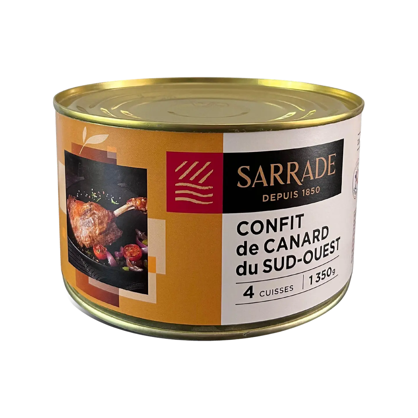 Confit de Canard 4 Muslos Sarrade 1