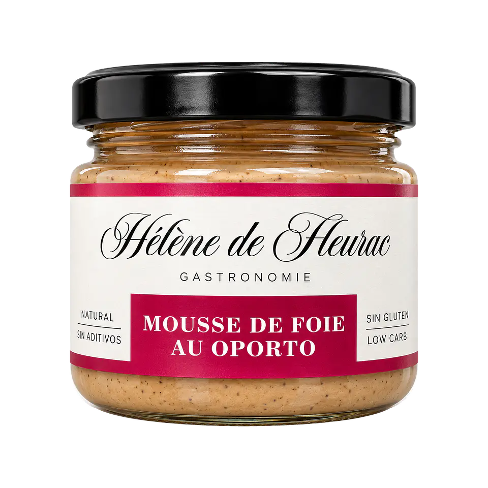 Mousse de Foi al Oporto 180 g Helen de Fleurac 1