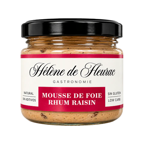 Mousse de Foi Pasas al Ron Helen de Fleurac