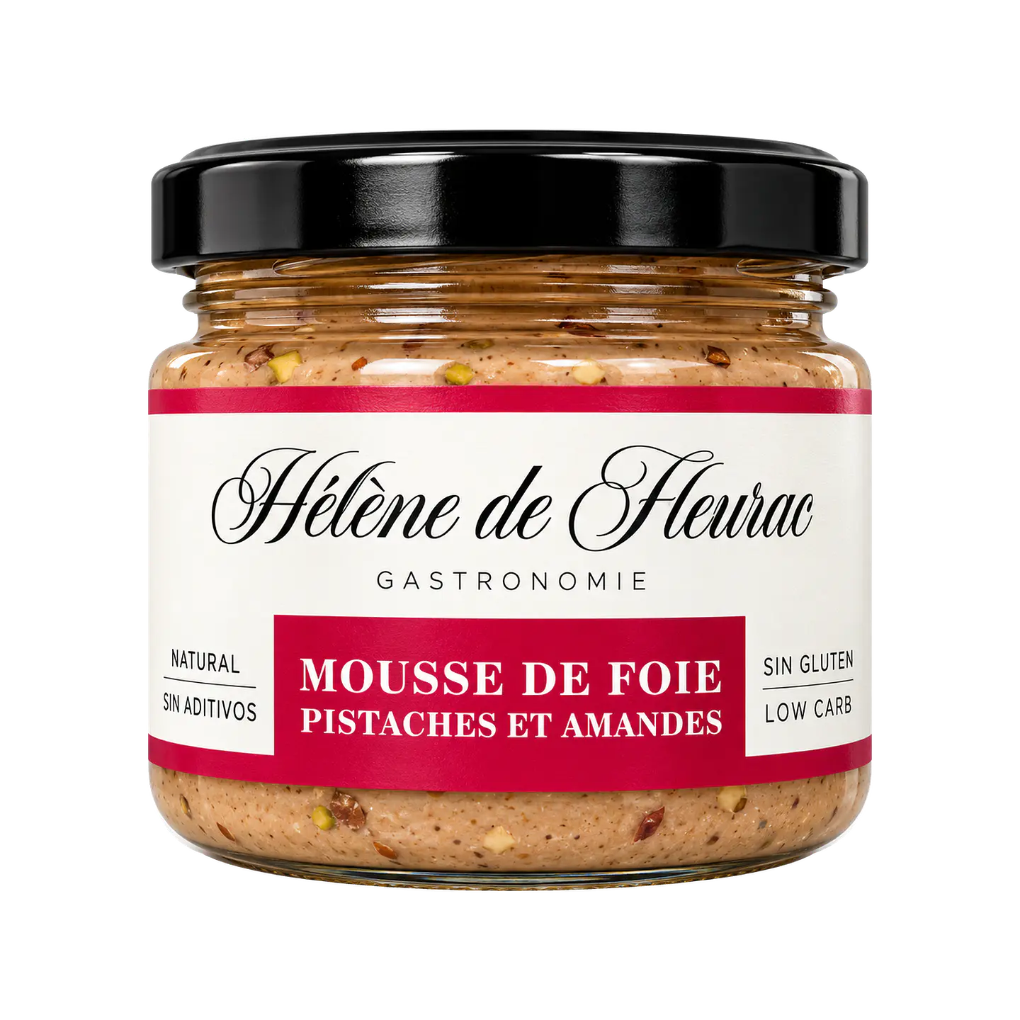 Mousse de Foi Pistachos y Almendras Helen de Fleurac 1