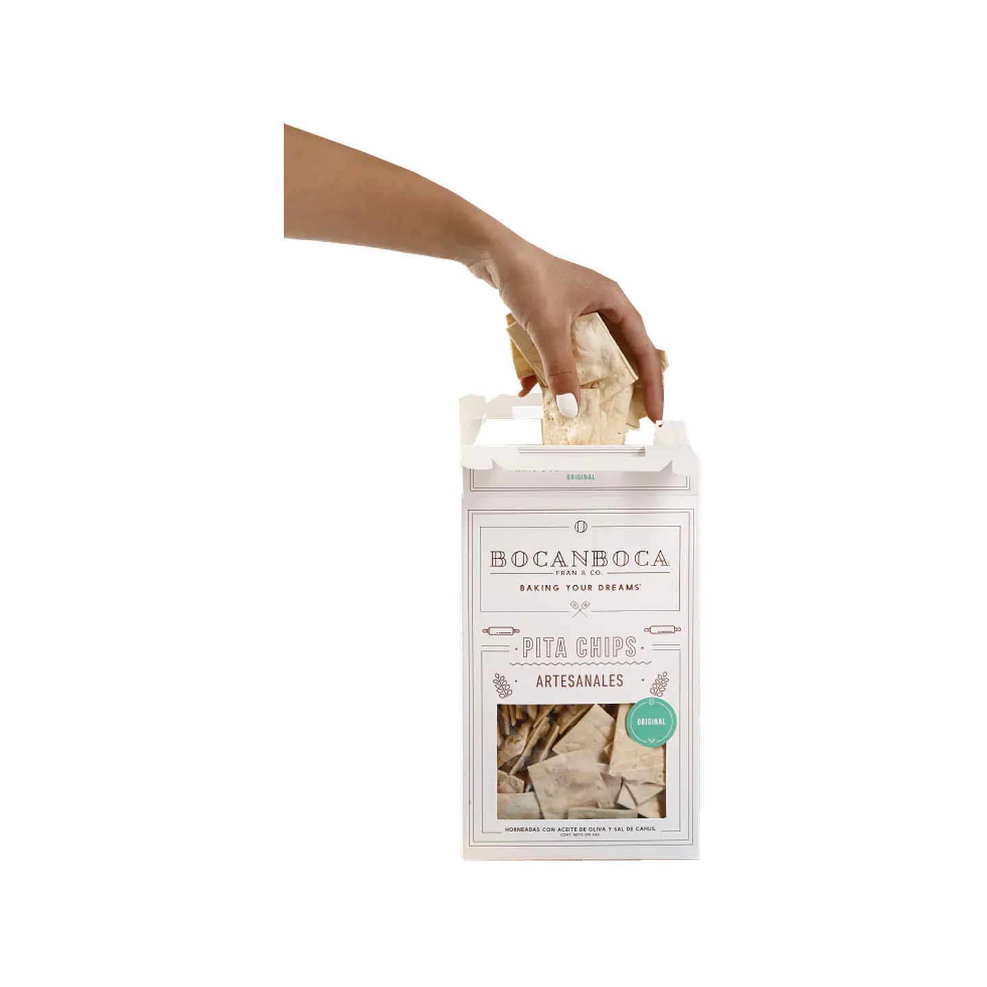 Pita Chips Original 200 g Bocanboca 1