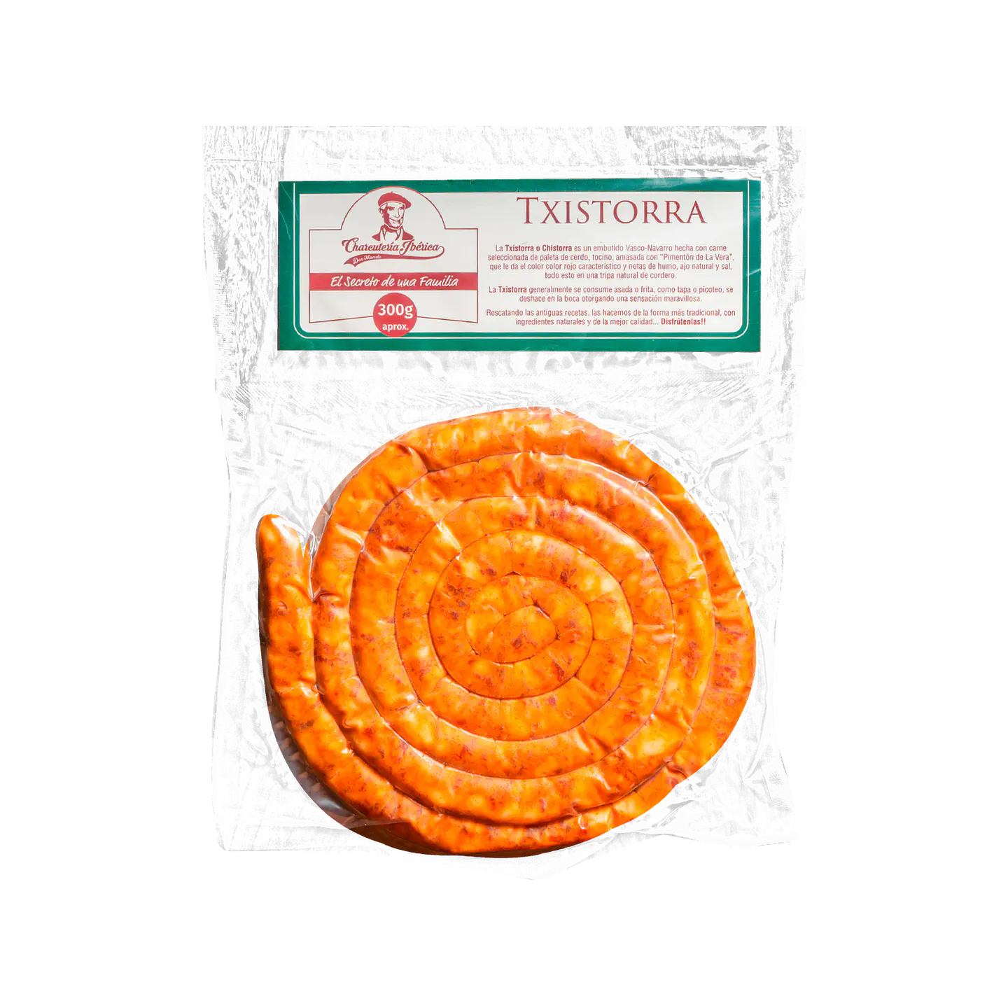 Txistorra 300 g Charcutería Ibérica 1