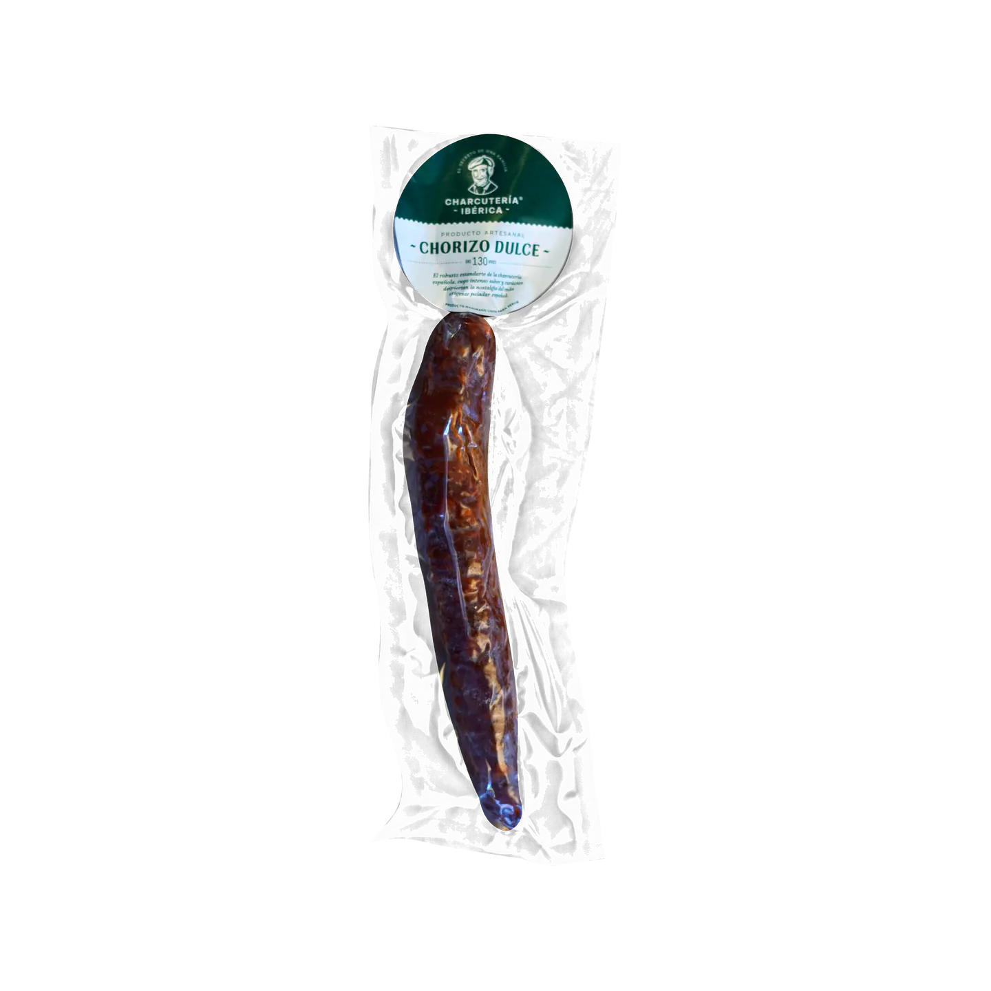 Chorizo Vela Dulce 130 g Charcutería Ibérica 1