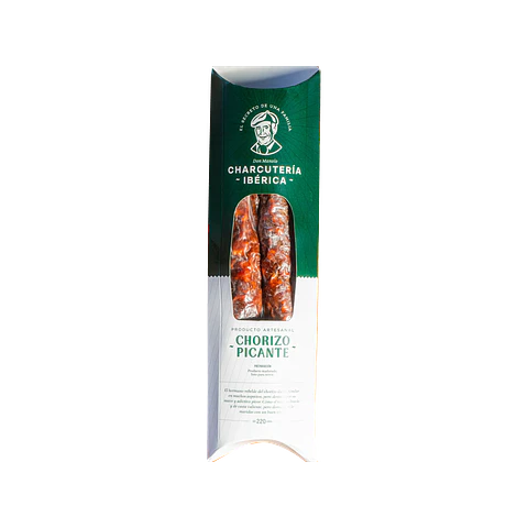 Chorizo Sarta Picante 220 g Charcutería Ibérica