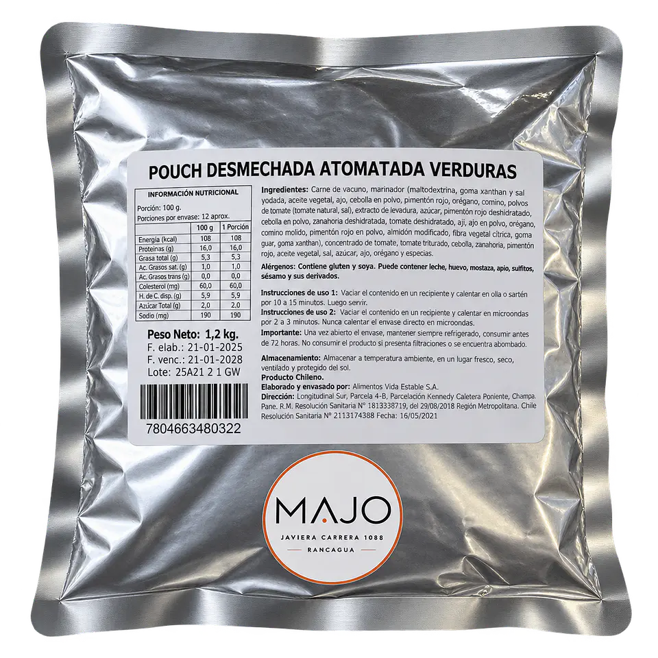 Mechada Atomatada 1,2 kg BePouch 2