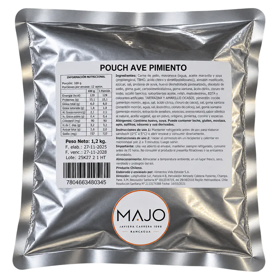Mechada Ave Pimentón 1,2 kg BePouch 2