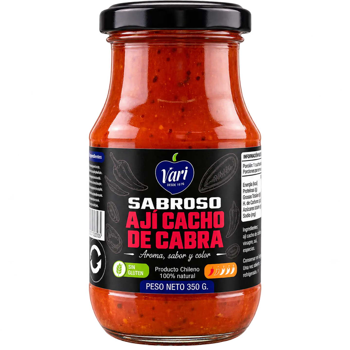 Ají Cacho de Cabra en Salsa 350 g VARI 1
