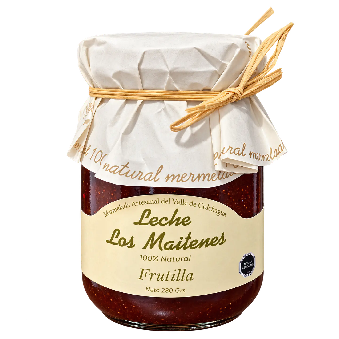 Mermelada de frutilla 280 g Los Maitenes 1