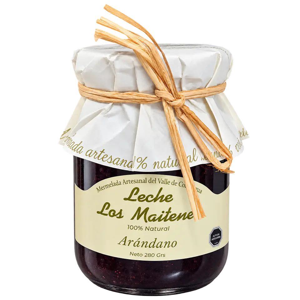 Mermelada de arándanos 280 g Los Maitenes 1