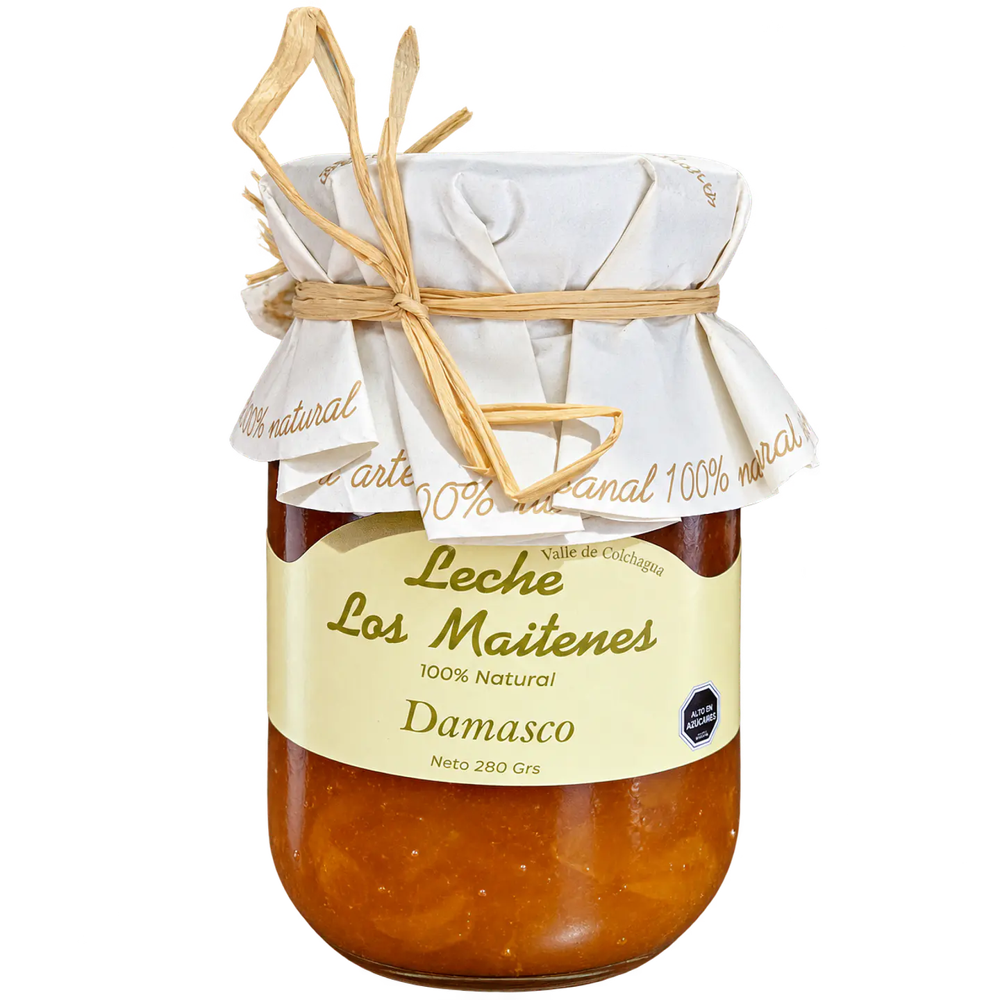 Mermelada de damasco 280 g Los Maitenes 1