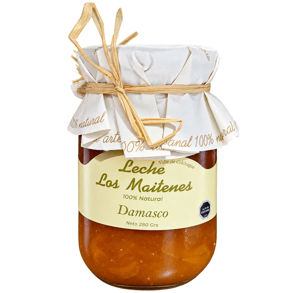 Mermelada de damasco 280 g Los Maitenes 1