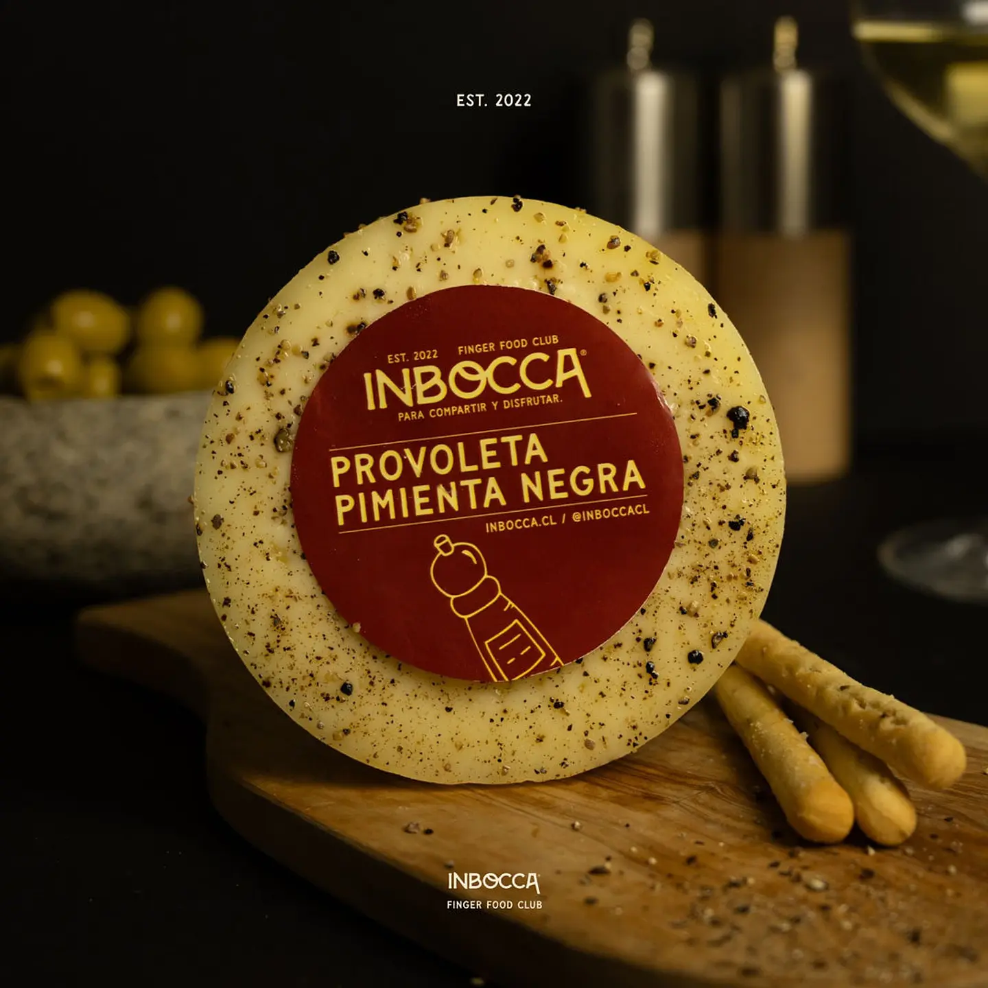 Provoleta con pimienta negra 110 g In Bocca 1