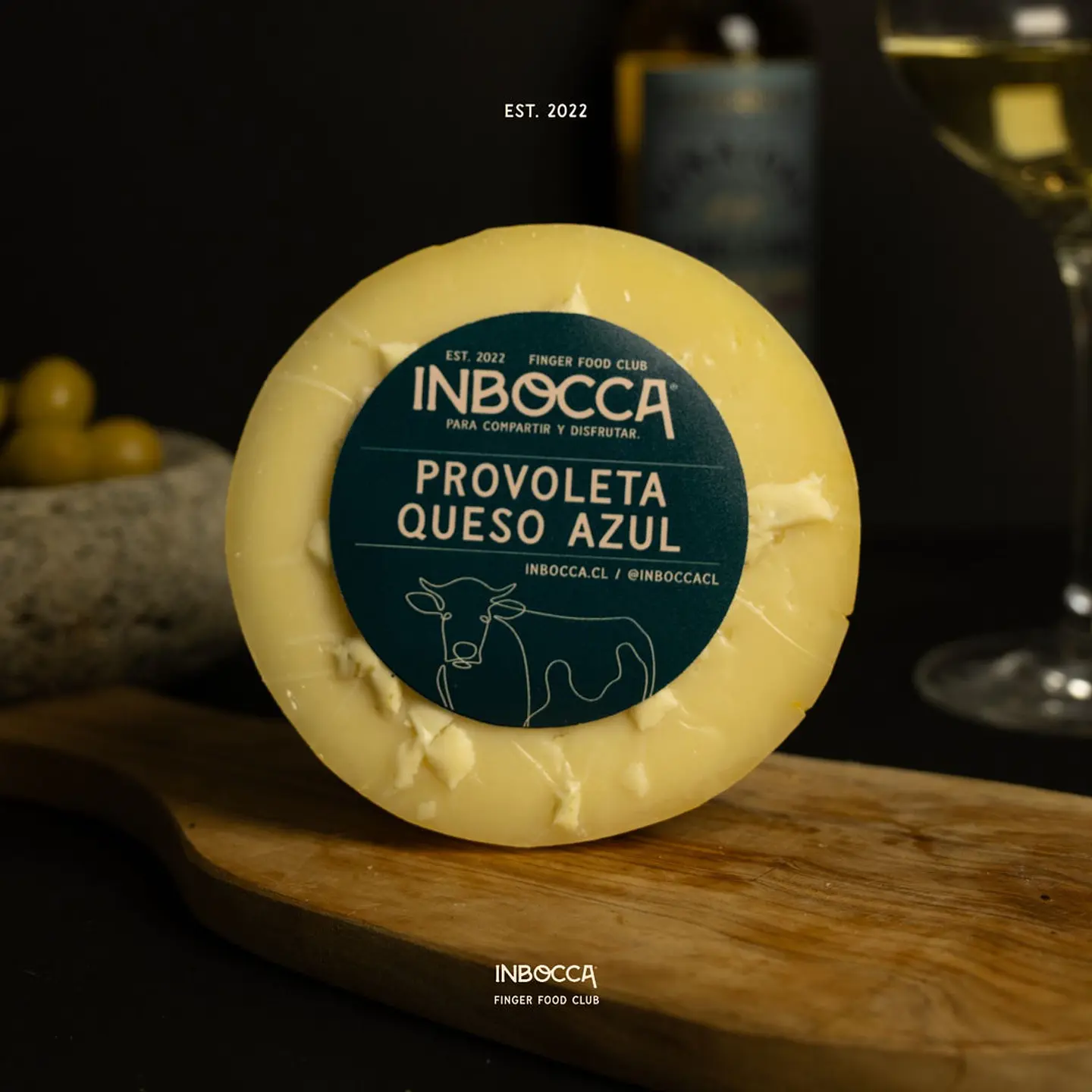 Provoleta con queso azul 110 g In Bocca 1