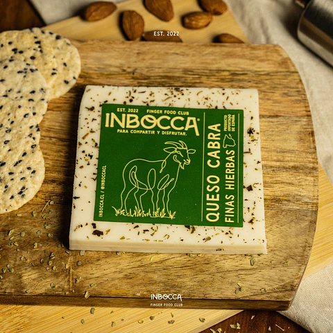 Queso de cabra con finas hierbas 150 g In Bocca