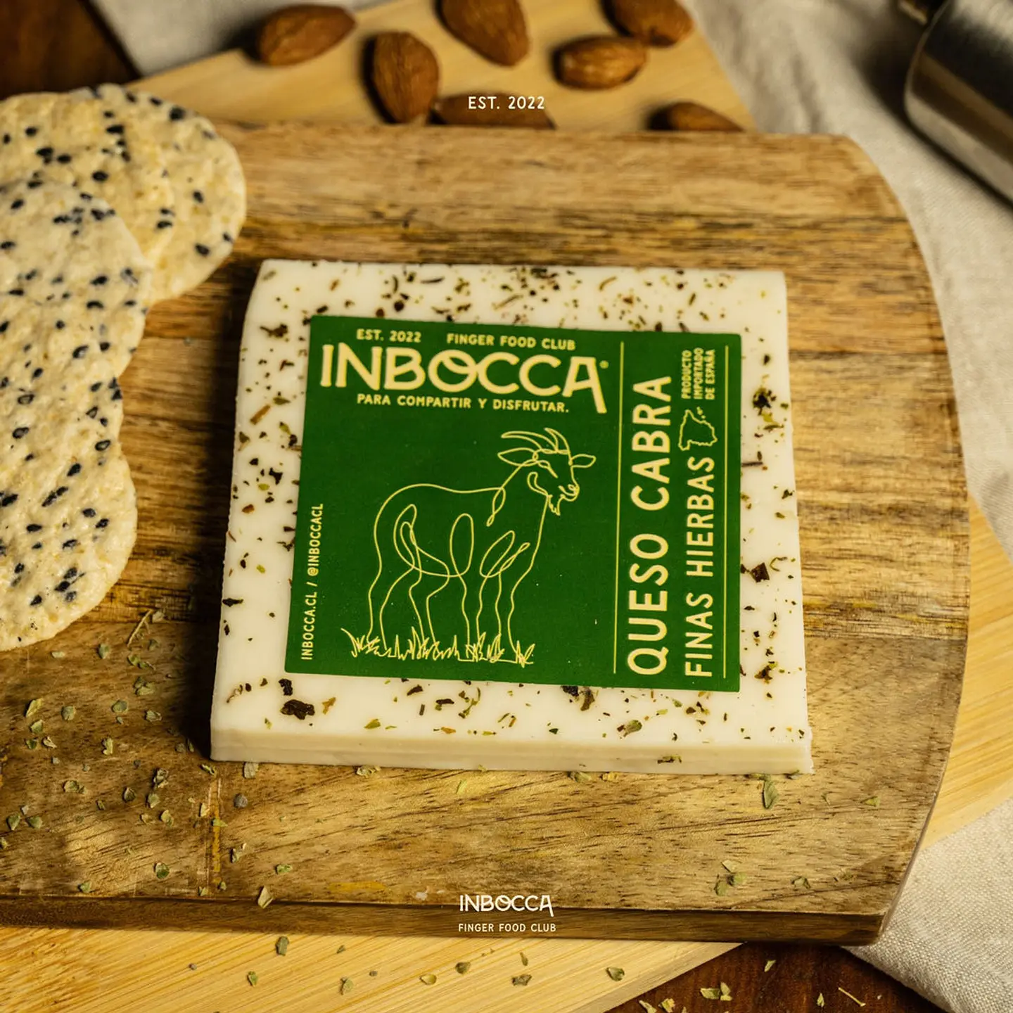 Queso de cabra con finas hierbas 150 g In Bocca 1