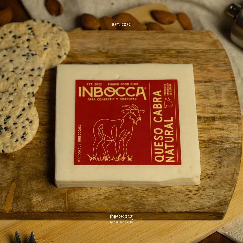 Queso de cabra natural 150 g In Bocca 1