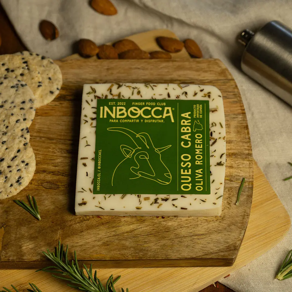 Queso de cabra con romero 150 g In Bocca 1