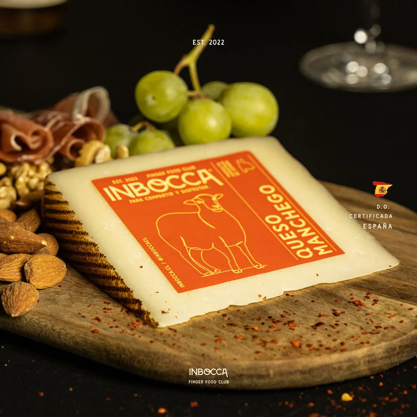 Queso manchego 150 g In Bocca 1