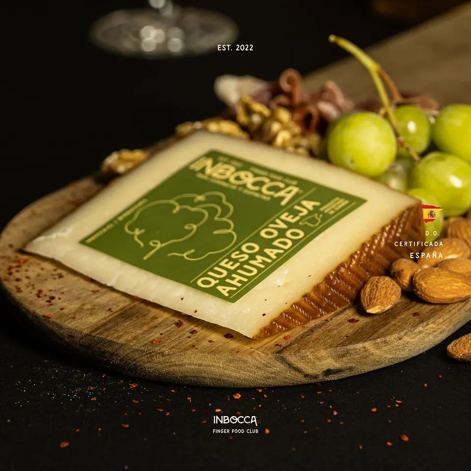 Queso de oveja maduro ahumado 150 g In Bocca 1
