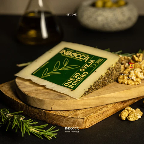 Queso de oveja con romero 150 g In Bocca