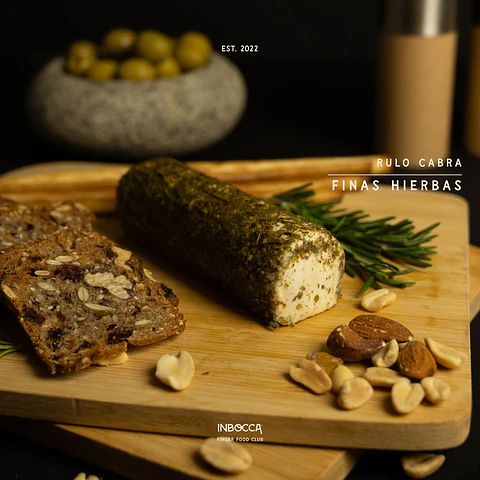 Rulo de cabra con finas hierbas 110 g El Pastor