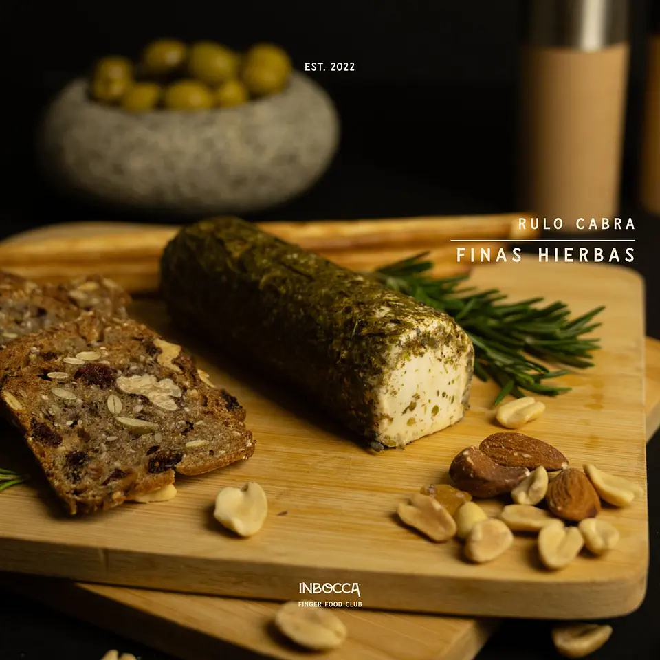 Rulo de cabra con finas hierbas 110 g El Pastor 1
