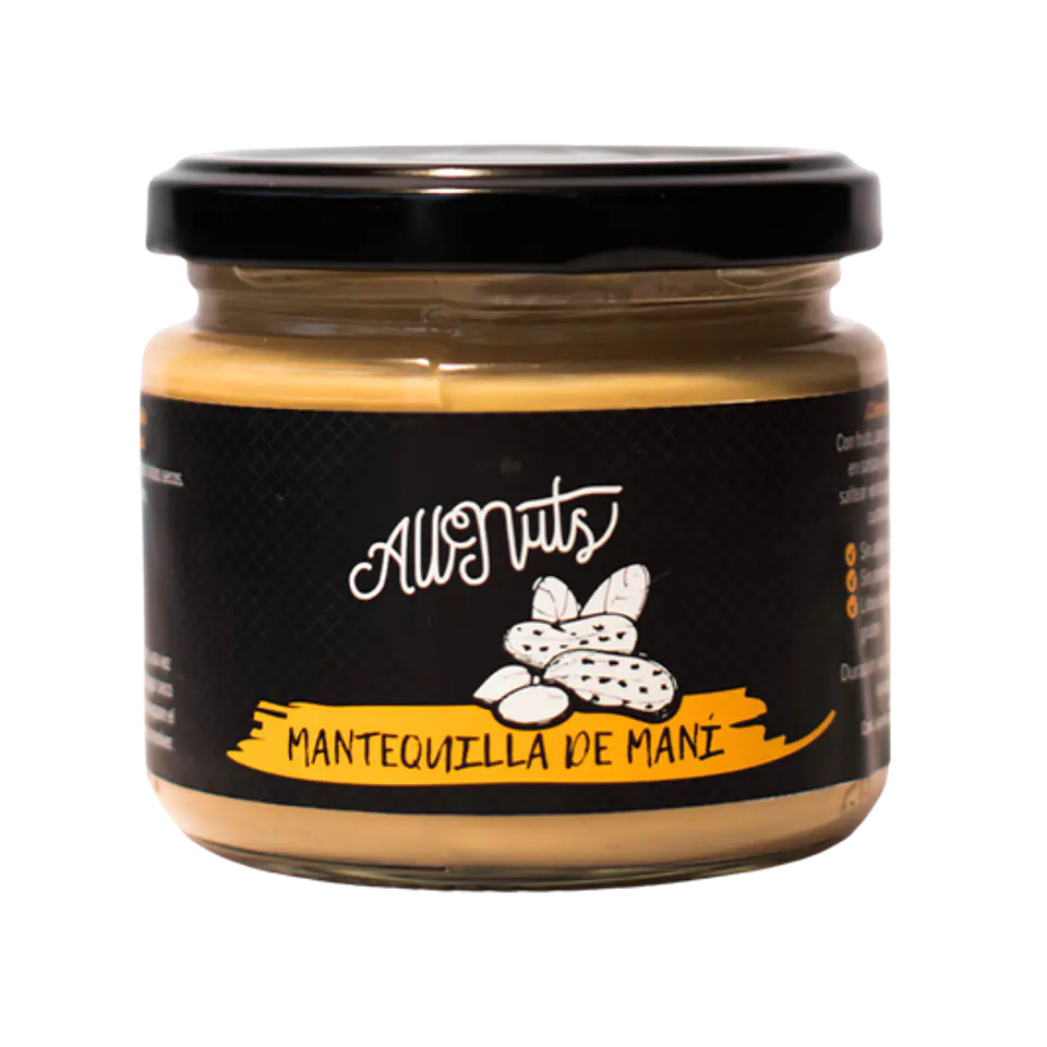 Mantequilla de maní 200 g All Nuts 1