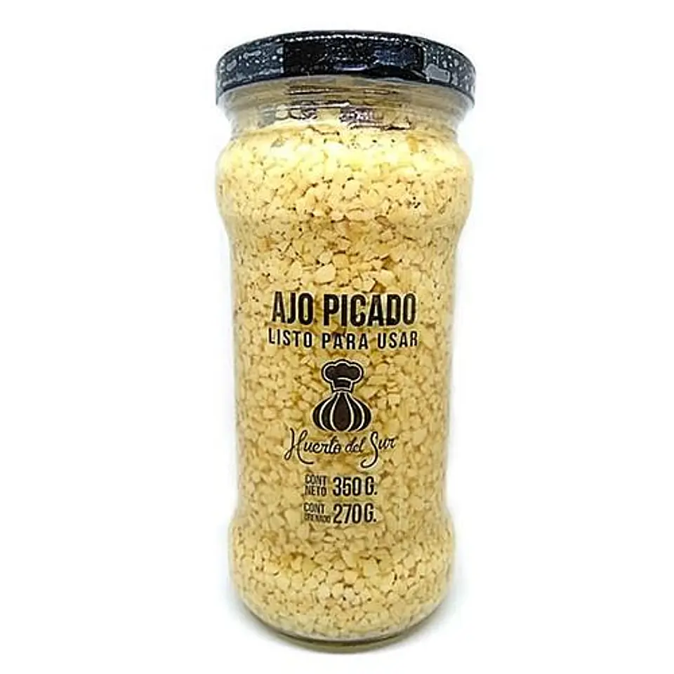 Ajo picado 350 g Huerto del Sur 1