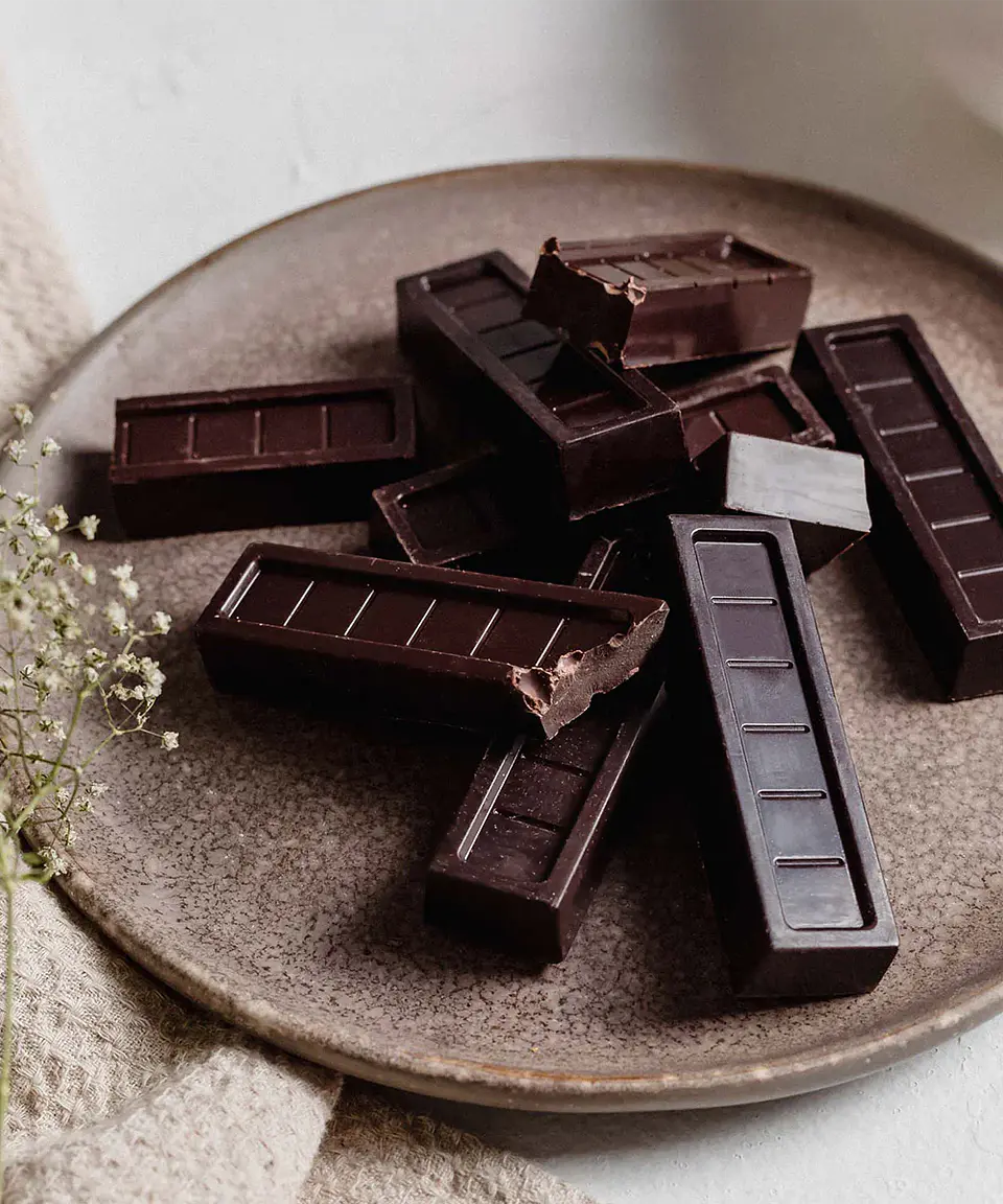 Caja de 7 Barritas de Chocolate Mix Vegano 154 gr | Majo 2