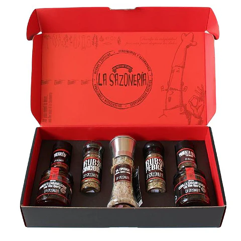 Pack Premium Parrillero La Sazonería