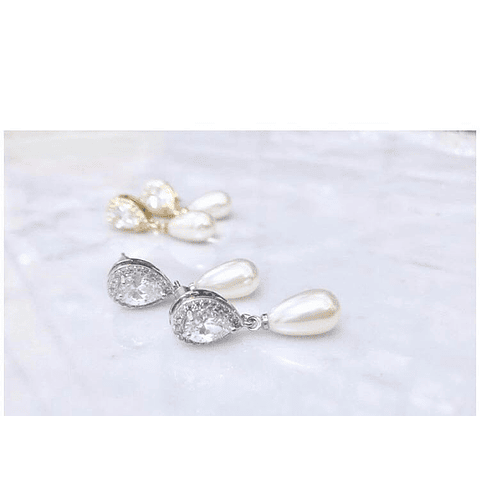 Conjunto circones y perlas 