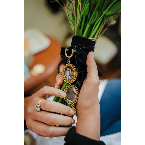 Relicario para ramo de novia