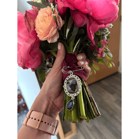 Relicario para ramo de novia