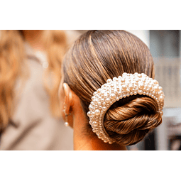 Tocado Nicole perlas 