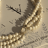 Choker perla natural