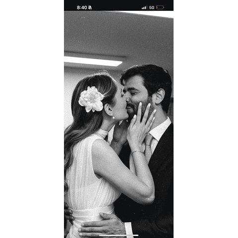 Tocado flor orquídea silvestre