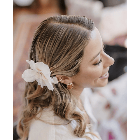 Tocado flor orquídea silvestre