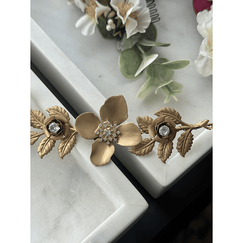 Tocados hojas envejecidas